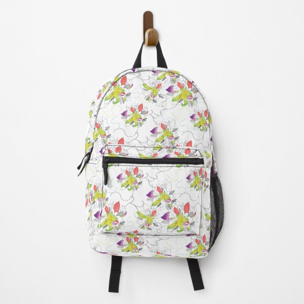 Item preview, Floral Pattern with black lines and watercolor designed and sold by Aithlin123.