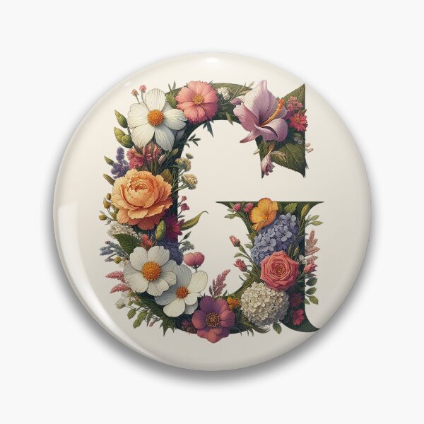 Item preview, Blooming Letter G designed and sold by zzz888.
