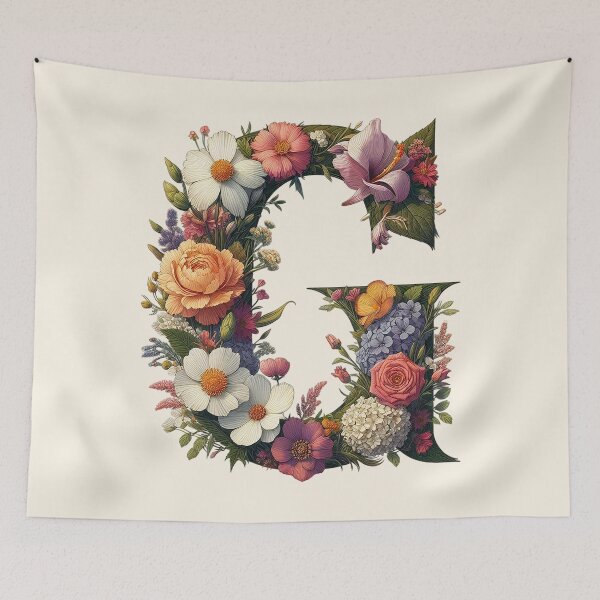 Item preview, Blooming Letter G designed and sold by zzz888.