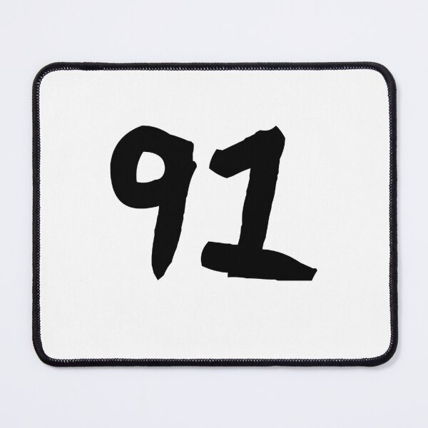 Item preview, 91, ninety-one, black, ninja designed and sold by Numbers-Art.