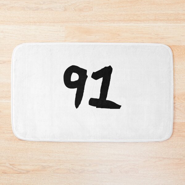 Item preview, 91, ninety-one, black, ninja designed and sold by Numbers-Art.
