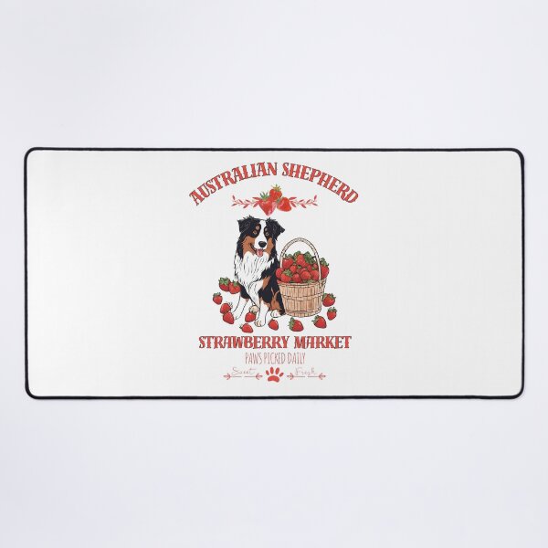 Item preview, Coquette Aesthetic Dog Strawberry market paws picked daily sweet and freesh fruits australian shepherd designed and sold by GoodyPaws.