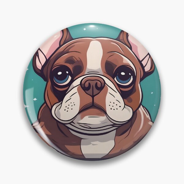 Item preview, Frenchie with the blue eyes designed and sold by Hachiandco.