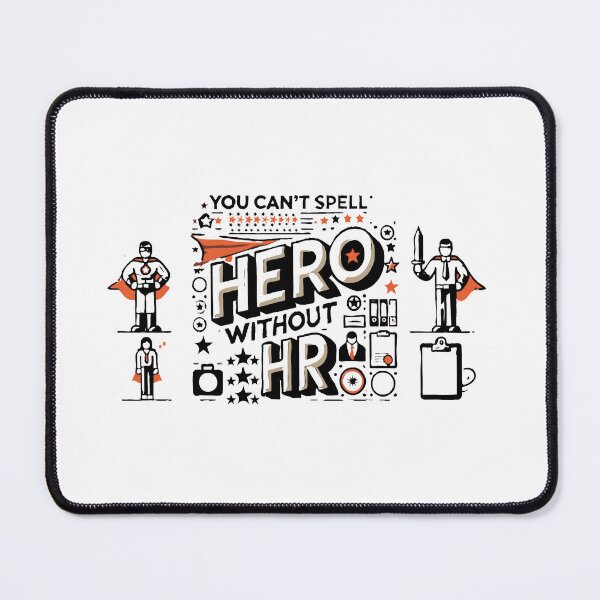 Item preview, You can't spell HERO without HR designed and sold by TeesYouWant.