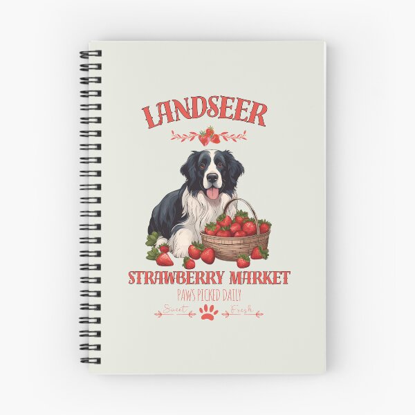 Item preview, Coquette Aesthetic Dog Strawberry market paws picked daily sweet and freesh fruits landseer designed and sold by GoodyPaws.