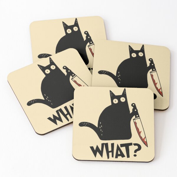 Item preview, Killer Cat - What? designed and sold by 123ks.