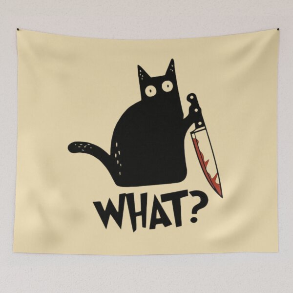 Item preview, Killer Cat - What? designed and sold by 123ks.