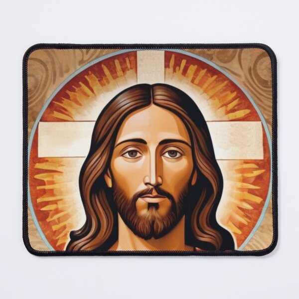 Item preview, Jesus in a batik robe 2 designed and sold by Warih.