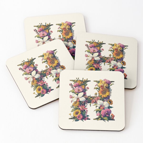 Item preview, Blooming Letter H designed and sold by zzz888.