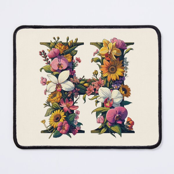 Item preview, Blooming Letter H designed and sold by zzz888.