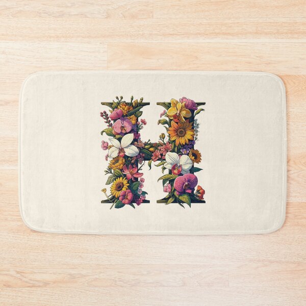 Item preview, Blooming Letter H designed and sold by zzz888.