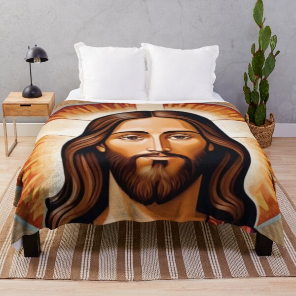 Item preview, Jesus in a batik robe 2 designed and sold by Warih.