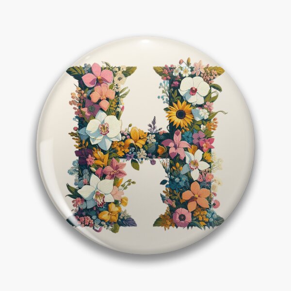 Item preview, Blooming Letter H designed and sold by zzz888.
