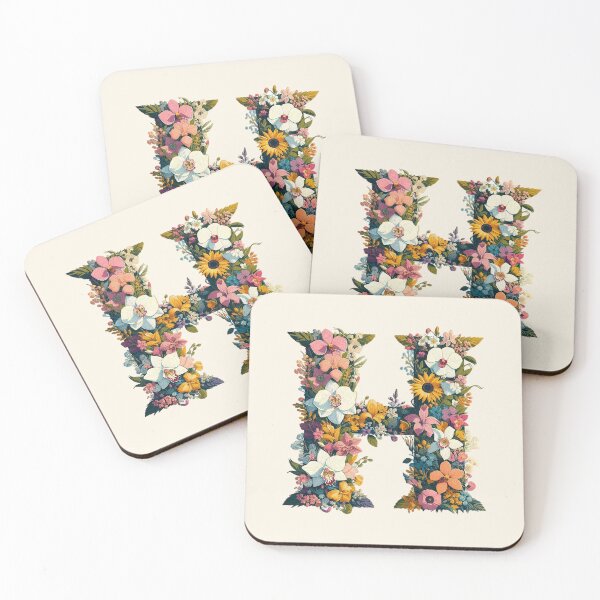Item preview, Blooming Letter H designed and sold by zzz888.