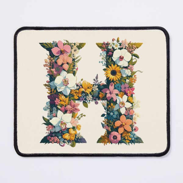 Item preview, Blooming Letter H designed and sold by zzz888.