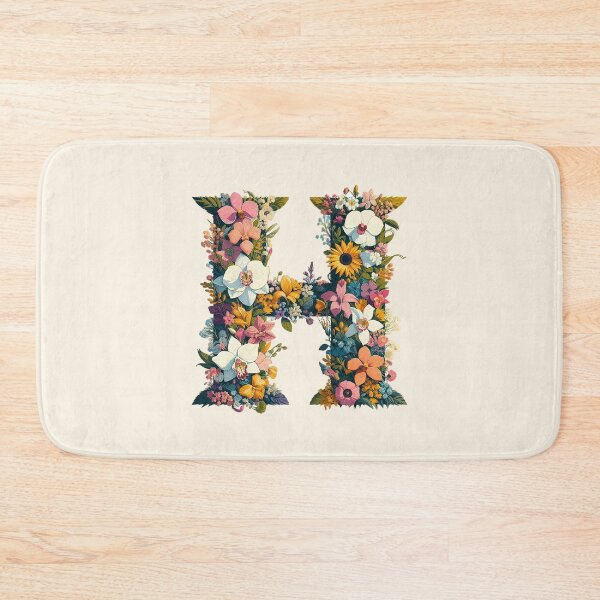 Item preview, Blooming Letter H designed and sold by zzz888.