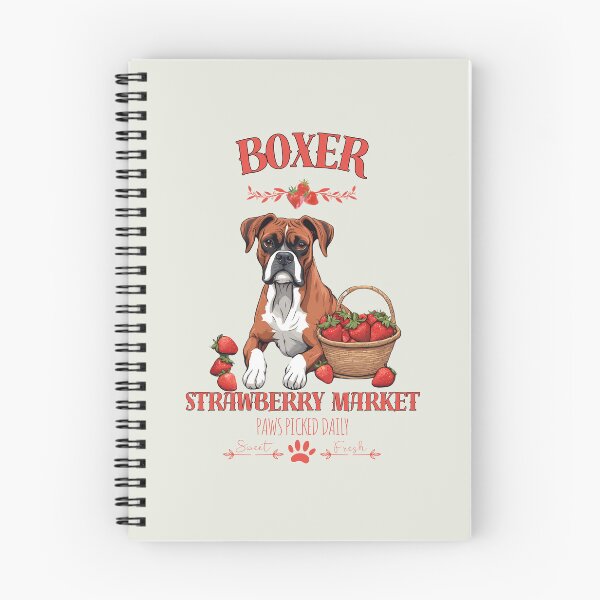 Artikelvorschau, Coquette Aesthetic Dog Erdbeermarkt Pfoten gepflückt täglich süße und frische Früchte Boxer entworfen und verkauft von GoodyPaws.
