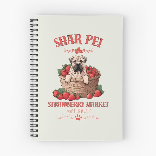 Item preview, Coquette Aesthetic Dog Strawberry market paws picked daily sweet and freesh fruits shar pei designed and sold by GoodyPaws.