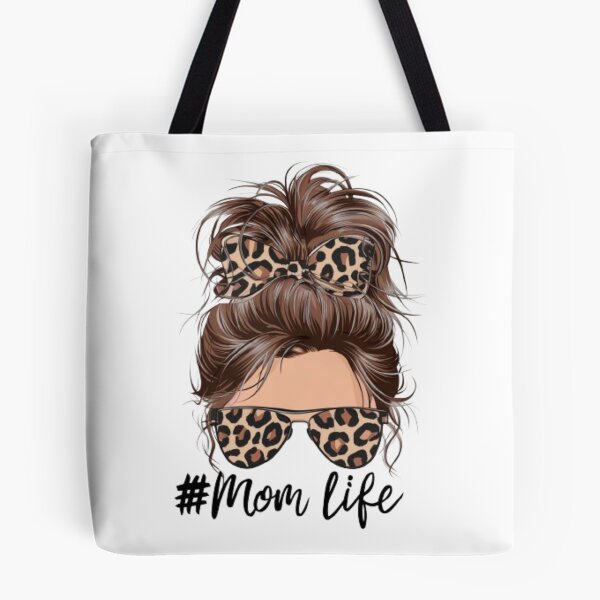 Item preview, Cute woman face messy  hair bun designed and sold by Sameena Fatima.