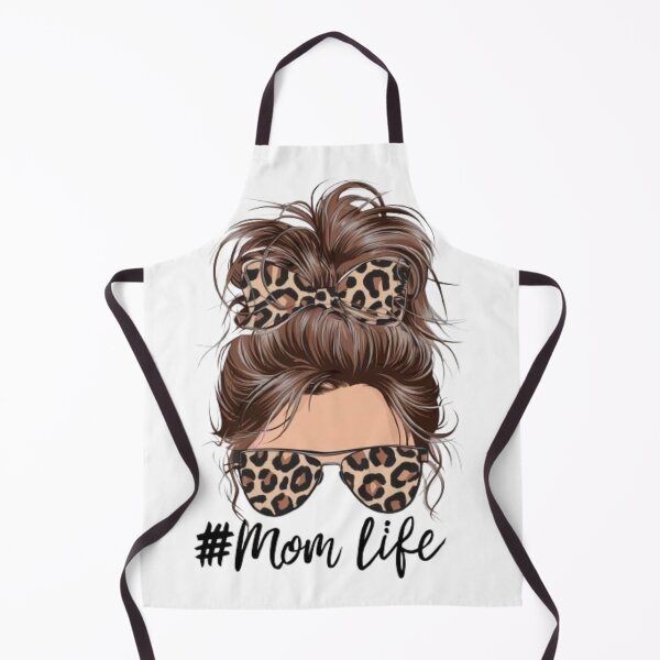 Item preview, Cute woman face messy hair bun designed and sold by Sameena Fatima.