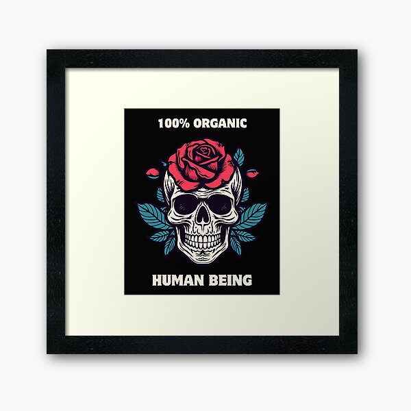 Item preview, 100% Organic Human Being designed and sold by Shalinistudio.