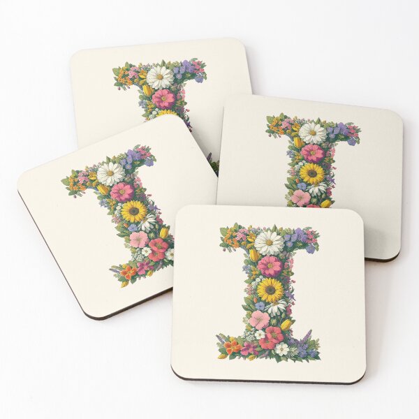 Item preview, Floral Letter I designed and sold by zzz888.