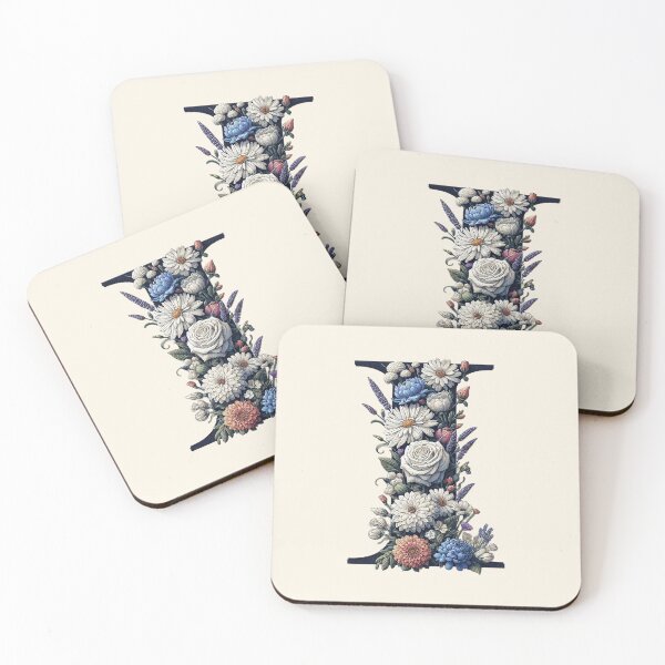 Item preview, Floral Letter I designed and sold by zzz888.