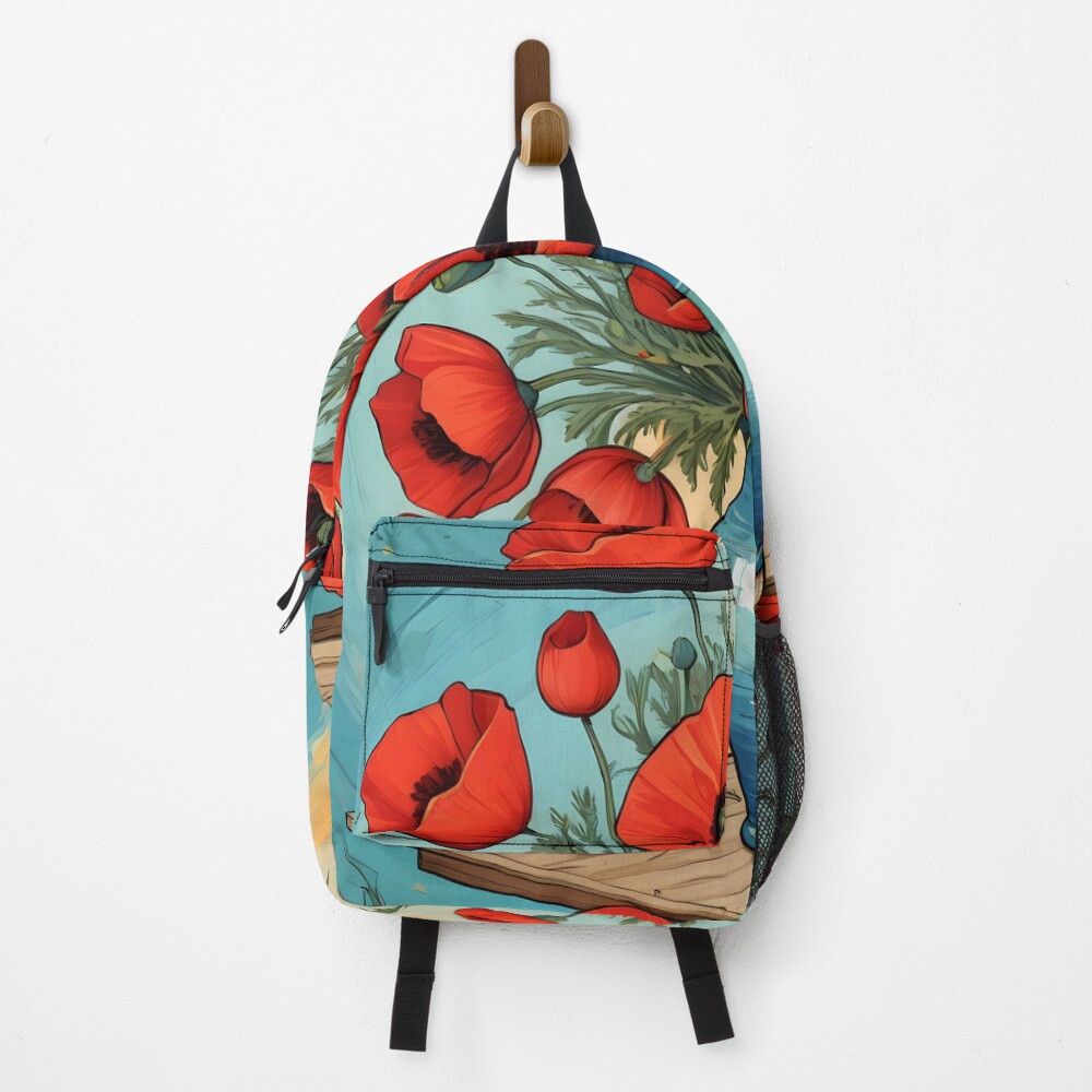Vista previa del artículo con la obra «Mochila», diseñado y vendido por MastersInColor.