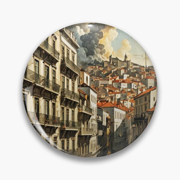 Item preview, 1755 earthquake of Lisbon designed and sold by ArtHistoryPrint.