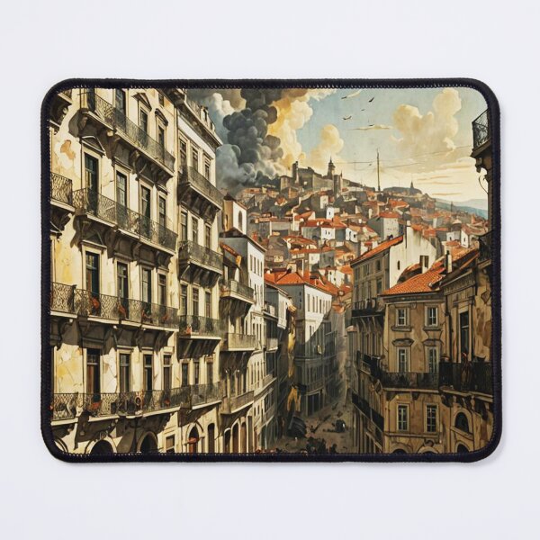 Item preview, 1755 earthquake of Lisbon designed and sold by ArtHistoryPrint.