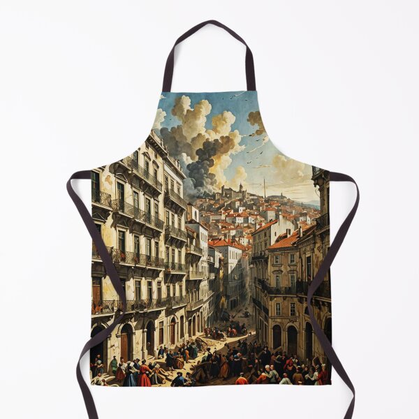 Item preview, 1755 earthquake of Lisbon designed and sold by ArtHistoryPrint.