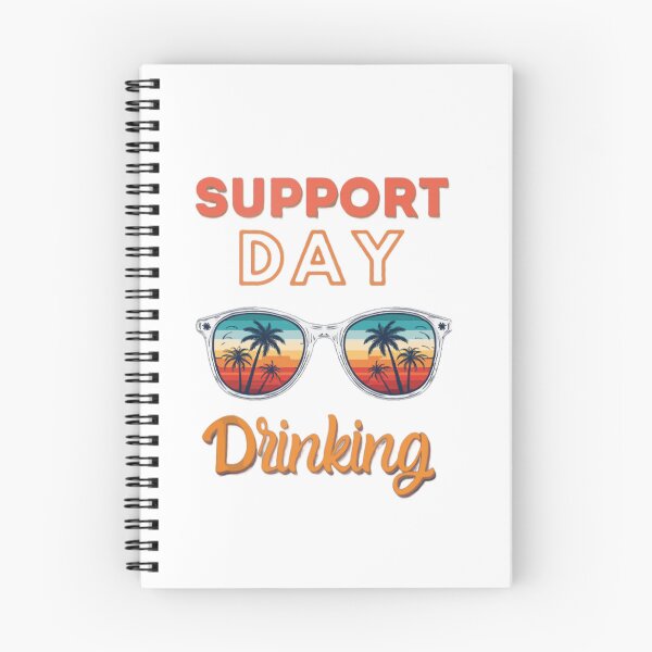 Item preview, Support Day Drinking Funny Summer Beach Vacation designed and sold by ZIRI DESIGN.