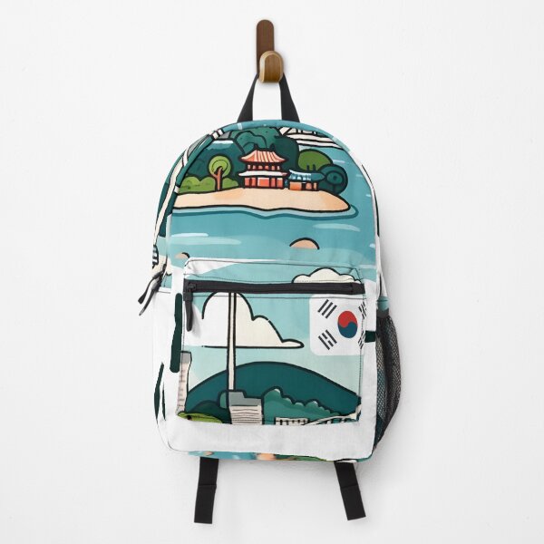 Item preview, Incheon South Korea Watercolor designed and sold by PaintMeWorld.