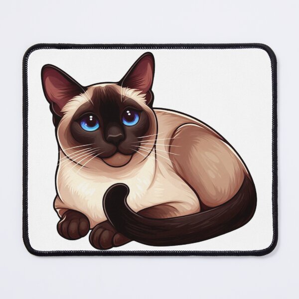 Item preview, Siamese cat 43 designed and sold by REDCATWWW.