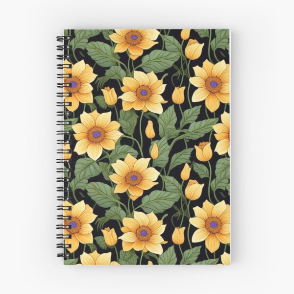 Artikelvorschau, Blumenmuster [psychedelische Sonnenblumen] entworfen und verkauft von DarkStarling.