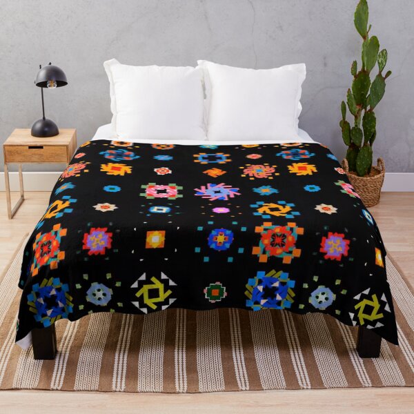 Item preview, colorful icons on black  designed and sold by ritusdesigns.