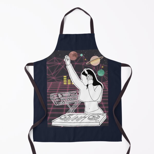 Item preview, EDM DJ Girl Phonk Drum n Bass Space Dimension designed and sold by LivingRoomZoo.