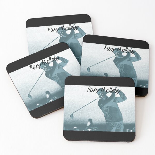 Item preview, Rory McIlroy Gold Art designed and sold by Lifeforceprints.