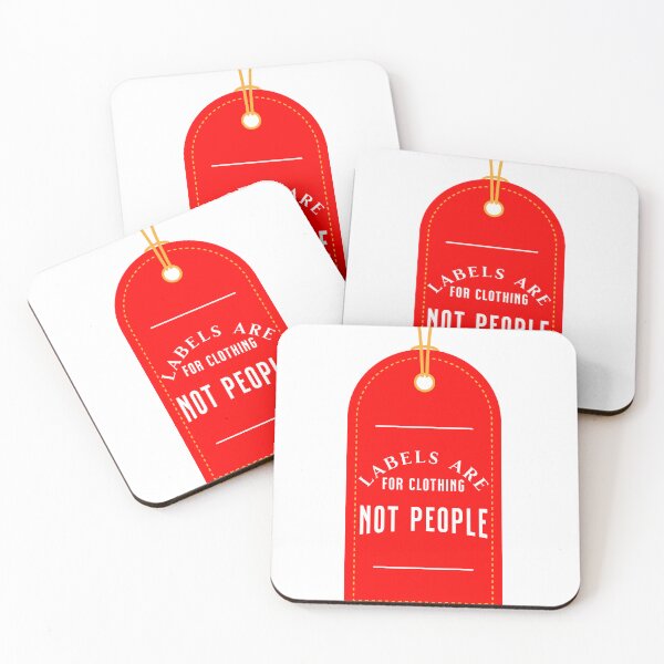 Item preview, Labels Are for Clothing Not People designed and sold by CanyonGarageArt.