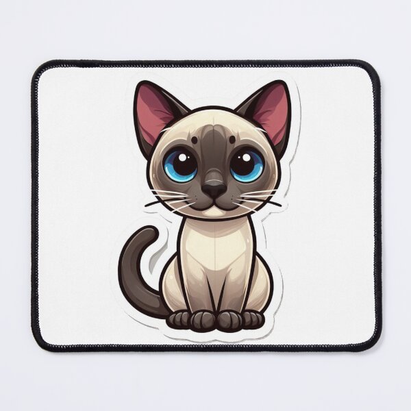 Item preview, Siamese cat 44 designed and sold by REDCATWWW.