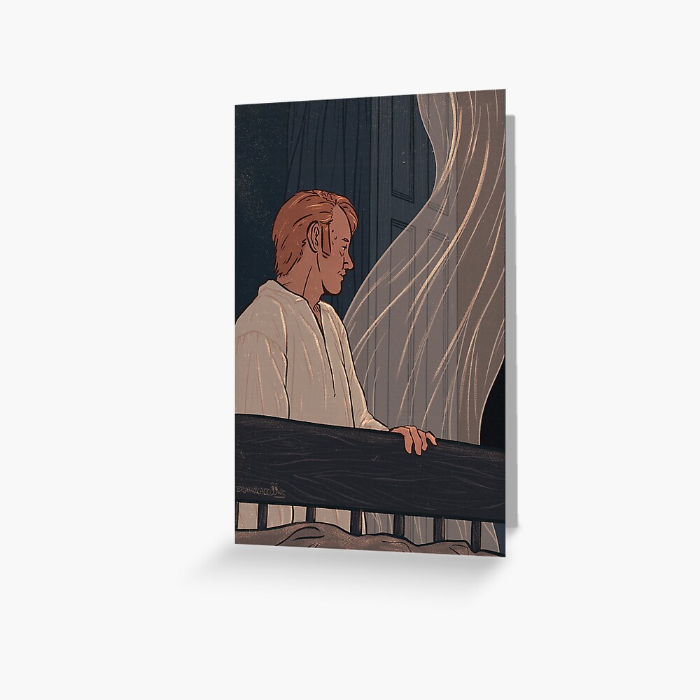 Item preview, Greeting Card designed and sold by brainyraccoons.