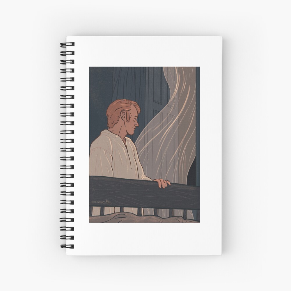 Item preview, Spiral Notebook designed and sold by brainyraccoons.