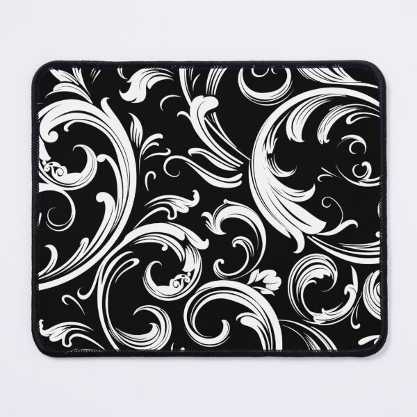Item preview, 2024 Monochrome Monogram Pattern Design designed and sold by GrinGalore.