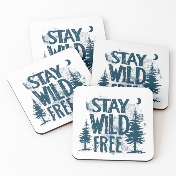 Item preview, Stay Wild & Free designed and sold by AI-Only Creations.