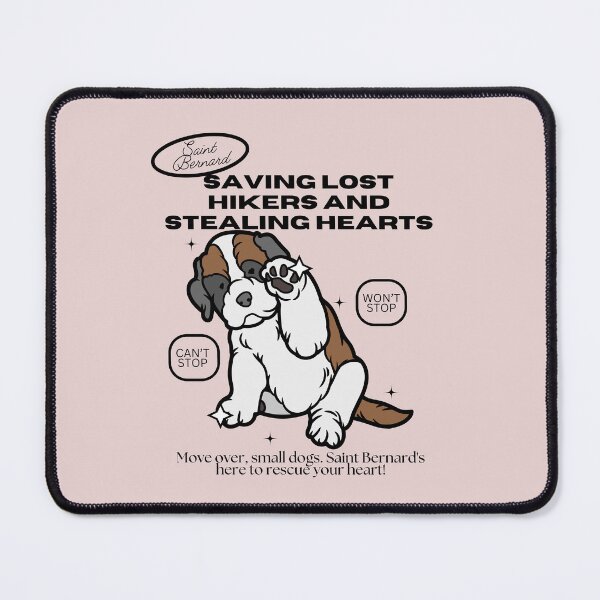Item preview, Saint Bernard : Saving lost hikers and stealing hearts designed and sold by Peerless-Prime.
