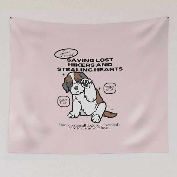 Item preview, Saint Bernard : Saving lost hikers and stealing hearts designed and sold by Peerless-Prime.