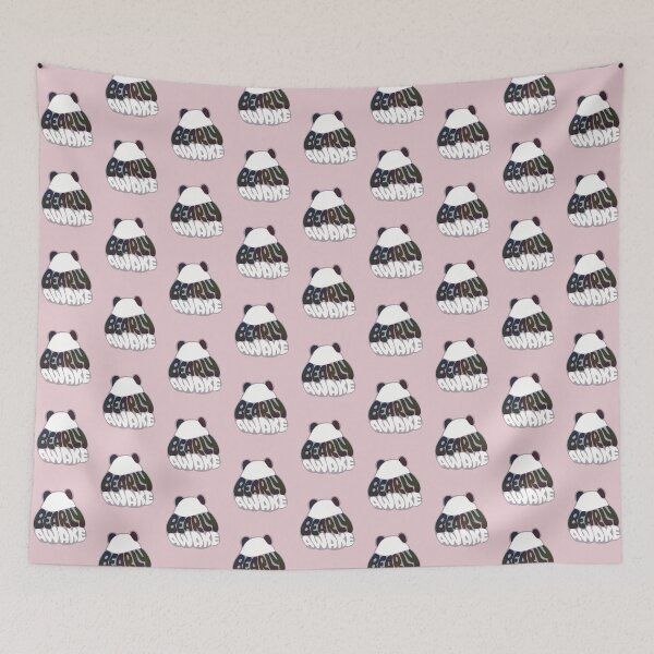 Item preview, Bearly awake panda  designed and sold by artsomenautte.