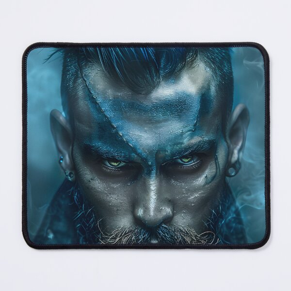 Item preview, Edgy cyberpunk figure with intense expression. designed and sold by Artessie.