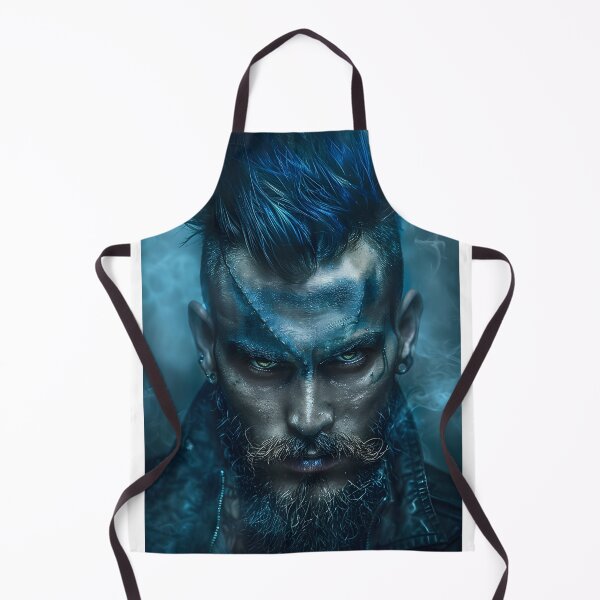 Item preview, Edgy cyberpunk figure with intense expression. designed and sold by Artessie.