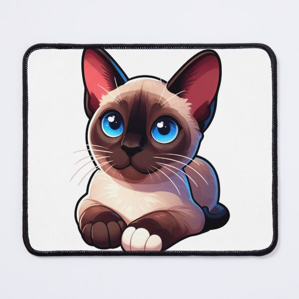 Item preview, Siamese cat 47 designed and sold by REDCATWWW.